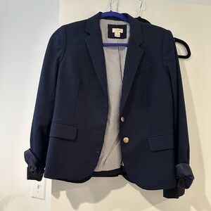 Navy jcrew blazer